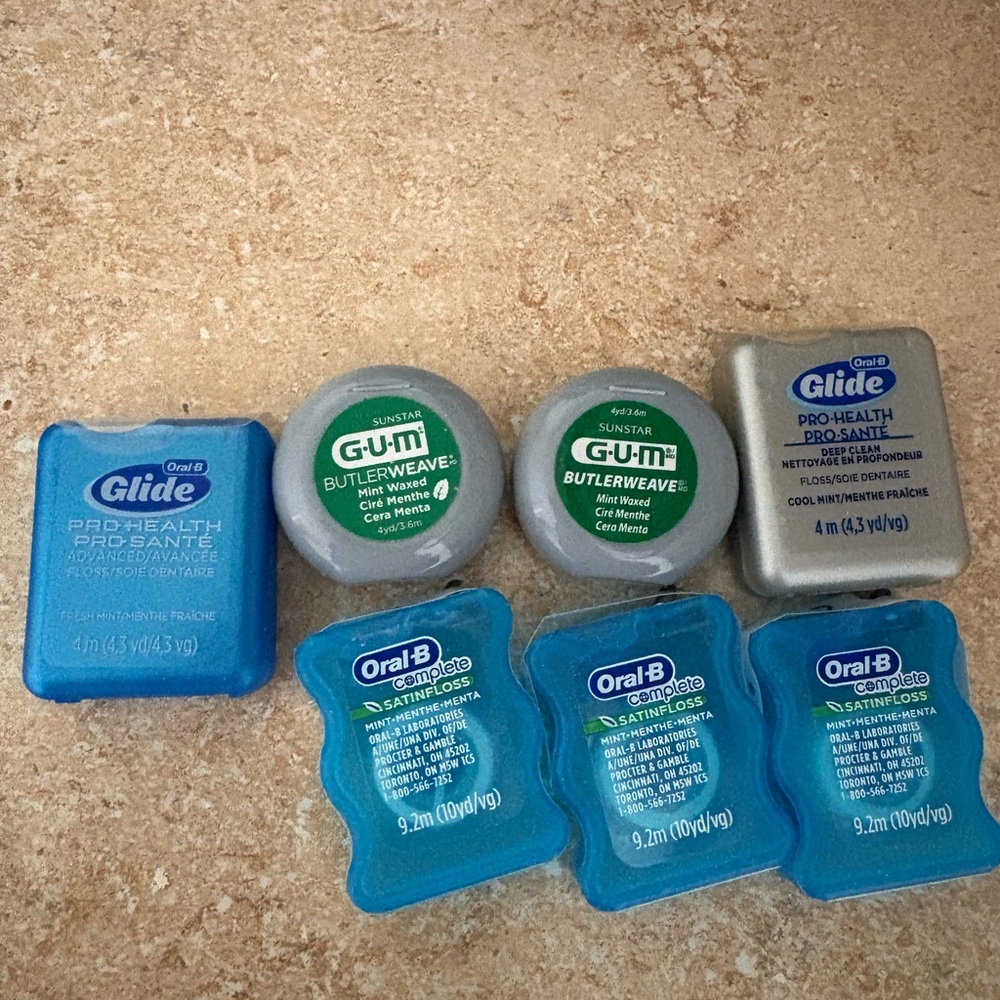 Oral-B and GUM Dental Floss Set